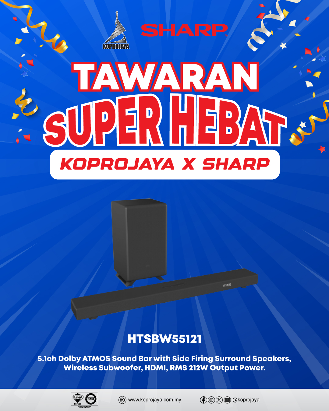 Audio & Sound Bar Dec Promo